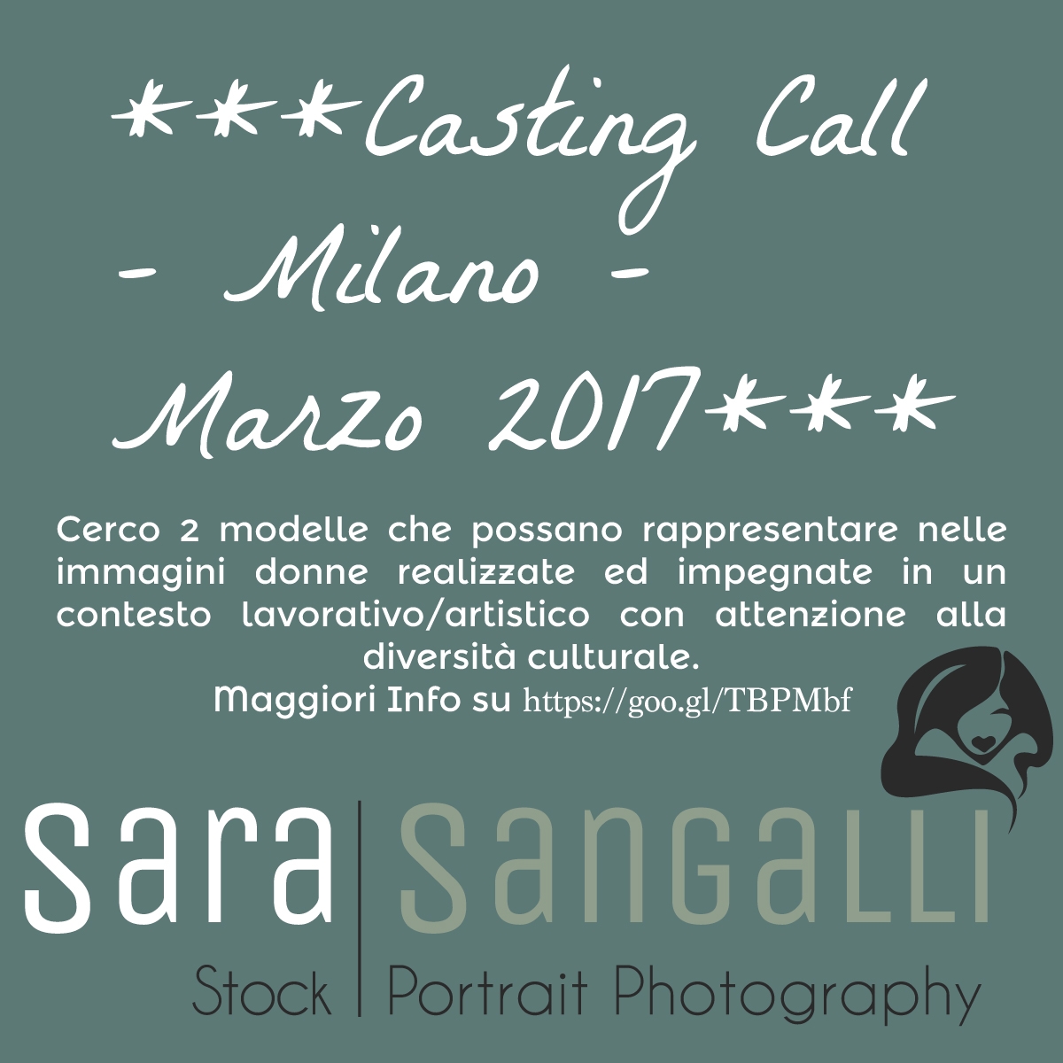 :::::***CASTING CALL – MILANO – MARZO 2017***:::::