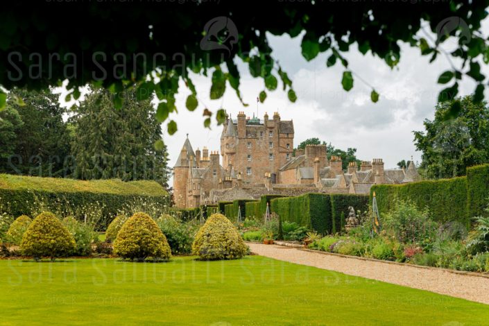 Glamis Castle is situated beside the village of Glamis in Angus, Scotland. Home of the Earl and Countess of Strathmore and Kinghorne, is open to the public